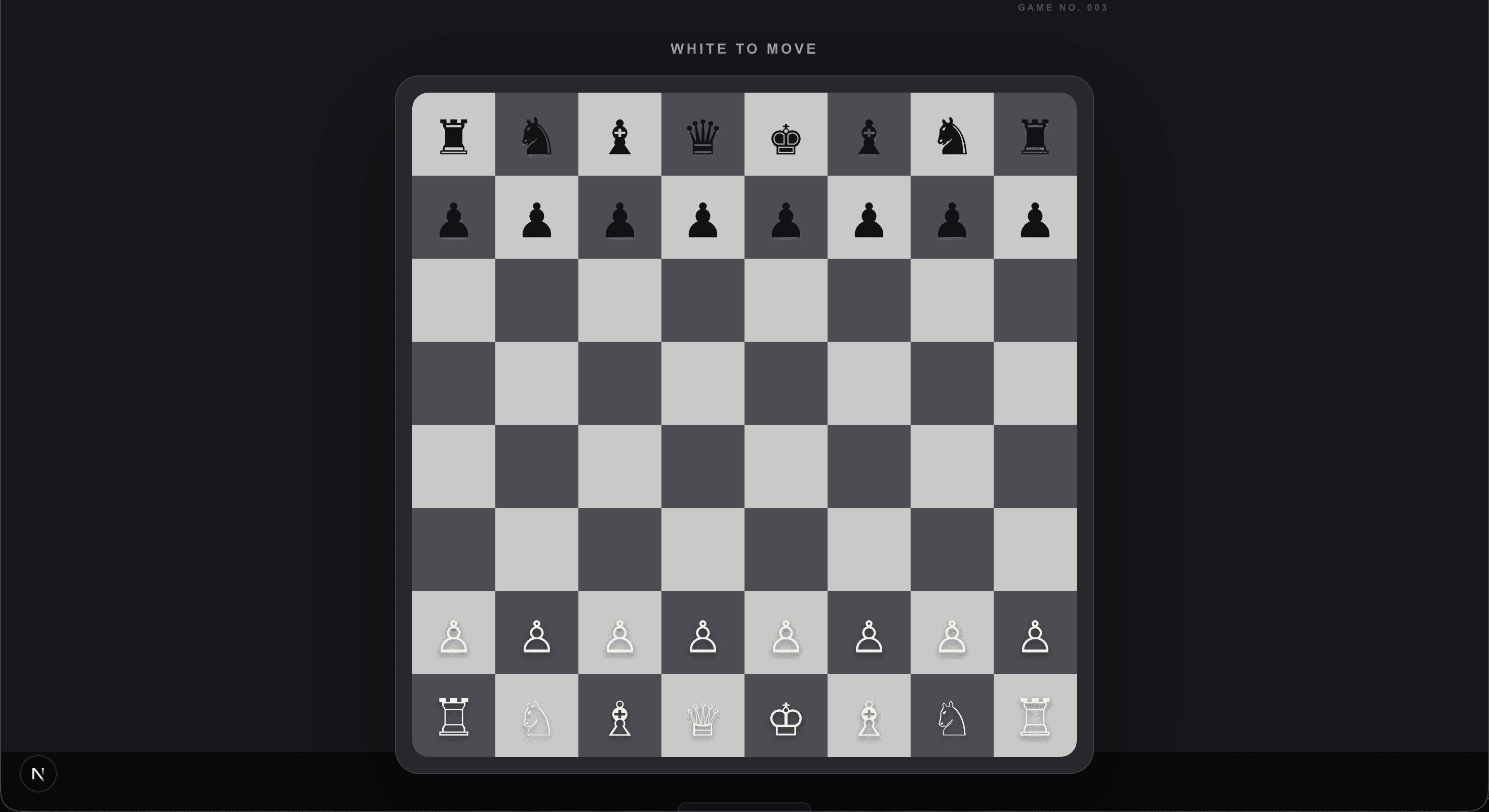 Minimal Chess gameplay