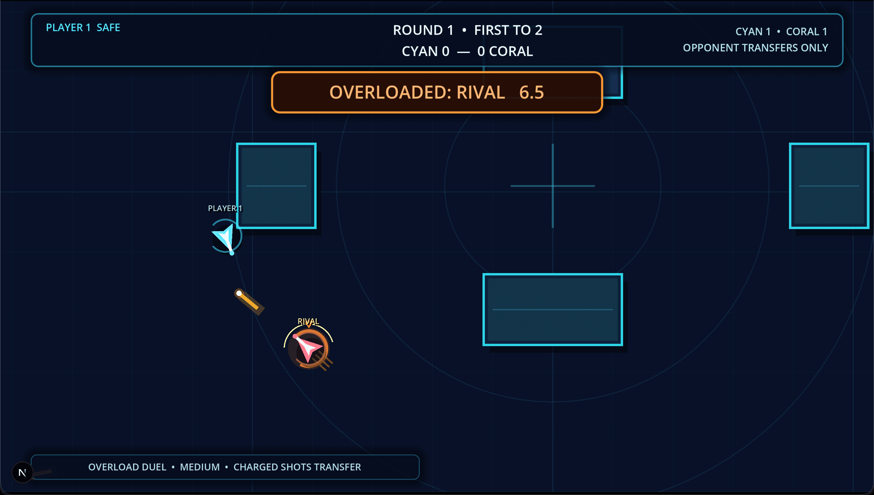 Overload gameplay